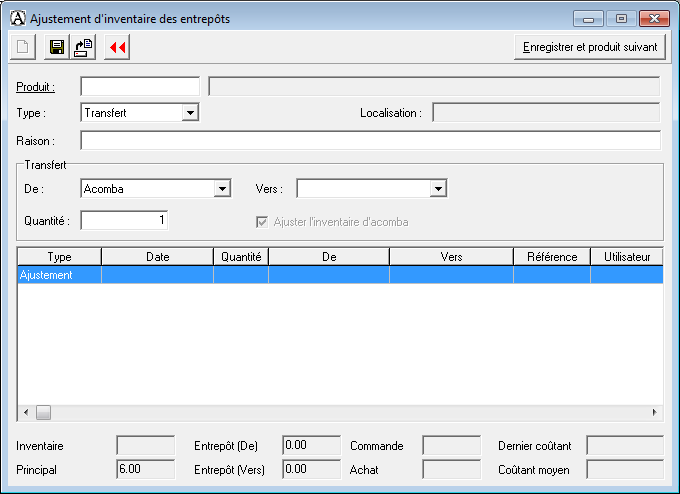 2015-07-03 10_38_52-Acomba _ C__CIES DÉMO_Servex - Électronique et Informatique_  Logiciel Servex